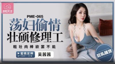 avจีน สาวรอยสักโดนช่างซ่อมดุ้นใหญ่จับเย็ดมันๆ หนังจีน18+ PME-065