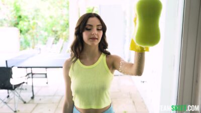 I Never Cleaned Something So Serena Hill มีแม่บ้านสาวก็ดี xxxฝรั่ง